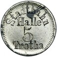 Niemcy - HALLE - Stadtbahn - 5 Pfennig - Trotha