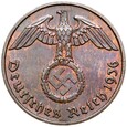 Niemcy - III Rzesza - 2 Reichspfennig 1936 F - RZADSZA ! STAN !