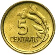 Peru - moneta - 5 Centavos 1974 - Stan UNC