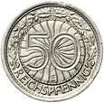 Niemcy - Weimar - 50 Reichspfennig 1930 E - NIKIEL - RZADKA !