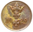WMG - Wolne Miasto Gdańsk - 1 Pfennig 1929