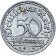 Niemcy - Weimar - 50 Pfennig 1919 J - RZADSZA ! - STAN !