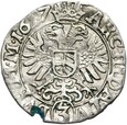 Austria - Czechy Ferdynand II - 3 Krajcary 1627 - Kutná Hora - Srebro