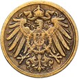 Niemcy - Cesarstwo - 1 Pfennig 1892 G - STAN !