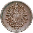 Niemcy - Cesarstwo - 1 Pfennig 1889 G - STAN !