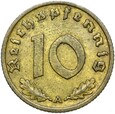 Niemcy - III Rzesza - 10 Reichspfennig 1936 A - RZADKA !