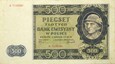 Polska - GENERALNA GUBERNIA - BANKNOT - 500 Złotych 1940 - GÓRAL