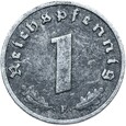 Niemcy - ALIANCI - 1 Reichspfennig 1946 F - cynk - RZADKA !