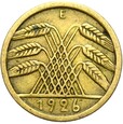 Niemcy - Weimar - 5 Reichspfennig 1926 E - RZADSZA !