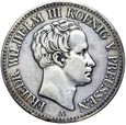 Niemcy - Prusy - Fryderyk Wilhelm III - 1 Talar 1824 A - Srebro