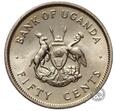 Uganda - moneta - 50 Centów 1976 - MENNICZA Z ROLKI