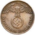 Niemcy - III Rzesza - 1 Reichspfennig 1936 G - RZADKA !