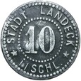 Śląsk - Landeck - Lądek Zdrój - NOTGELD - 10 Pfennig BD - CYNK