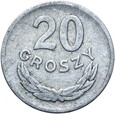 Polska - PRL - 20 Groszy 1957 - RZADSZA - STAN !