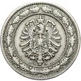 Niemcy - Cesarstwo - 20 Pfennig 1887 A - STAN !