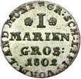 Schaumburg Lippe - 1 Marien Grosz 1802 - Srebro - Stan MENNICZY - UNC