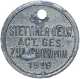 Stettin - Szczecin - Żelechowa - Oelwerke Zullchow - 50 Pfennig 1919