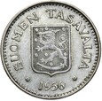 Finlandia - 200 Markkaa Marek 1956 - Srebro - RZADSZA - STAN !