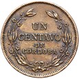 Nikaragua - 1 Un Centavo de Cordoba 1917 - STAN !