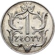 Polska - II RP - 1 Złoty 1929 - FALSYFIKAT Z EPOKI !