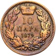 Serbia - Milan I - 10 Para 1879 - STAN !