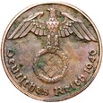 Niemcy - III Rzesza - 2 Reichspfennig 1940 G - STAN ! - RZADKA !