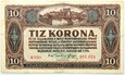 Węgry - BANKNOT - 10 Koron 1920 - Seria a030 - STAN !