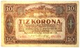 Węgry - BANKNOT - 10 Koron 1920 - Seria a030 - STAN !