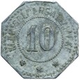 Gnesen - Gniezno - NOTGELD - 10 Pfennig BD - cynk