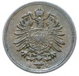 Niemcy - Cesarstwo - 1 Pfennig 1875 G - STAN !