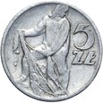 Polska - PRL - 5 Złotych 1958 - RYBAK - STAN !