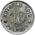 Greiffenberg - Gryfów Śląski - NOTGELD - 10 Pfennig 1919 - żelazo 