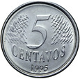 Brazylia - moneta - 5 Centavos 1995 GŁOWA LIBERTY