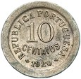 Portugalia - 10 Centavos 1920 - MIEDZIONIKIEL