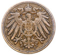 Niemcy - Cesarstwo - 1 Pfennig 1893 E - RZADKA !