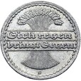 Niemcy - Weimar - 50 Pfennig 1919 G - RZADSZA !