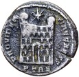 Rzym - Konstantyn I Wielki - Follis 324-325 n.e. - BRAMA OBOZU STAN !