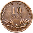 Timor Portugalski - 10 Avos 1948 - Lisbona - RZADSZA !