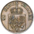 Niemcy - Prusy - 4 Pfennig 1871 C - RZADSZA - STAN !