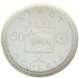 Schleiz - 50 Pfennig ❋ 1922 - MIŚNIA - BIAŁA CERAMIKA - Böttger