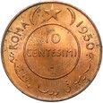 Somalia - 10 Centesimi 1950 - SŁOŃ - Stan MENNICZY UNC