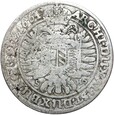 Śląsk - Leopold I. - 15 Krajcarów 1664 SHS - Wrocław - Srebro