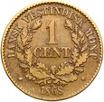 Duńskie Indie Zachodnie - Chrystian IX - 1 Cent 1868 ♔