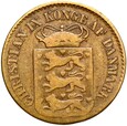 Duńskie Indie Zachodnie - Chrystian IX - 1 Cent 1868 ♔