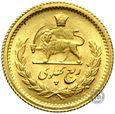 Iran - 1/4 Pahlavi 1339 (AD 1960) - ZŁOTO 900