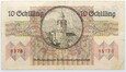 Austria - BANKNOT - 10 Szylingów 1946 - Stan !