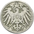 Niemcy - Cesarstwo - 10 Pfennig 1891 G - RZADKA !