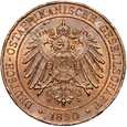 OSTAFRIKA DOA Niemiecka Afryka Wschodnia - 1 Pesa 1890 - STAN !