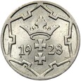 WMG - Wolne Miasto Gdańsk - 5 Pfennig 1928 - Stan MENNICZY ! UNC