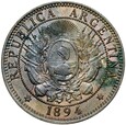 Argentyna - 2 Centavos 1894 - STAN !